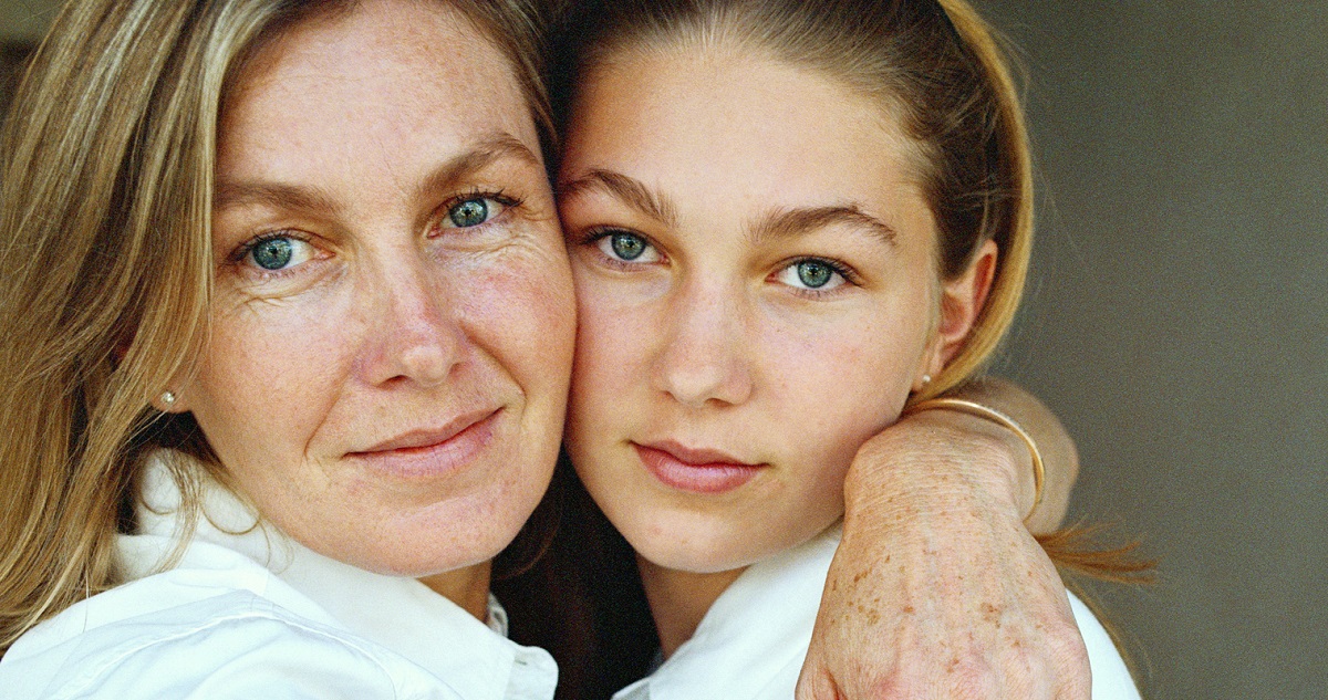 Anya és kamasz lánya