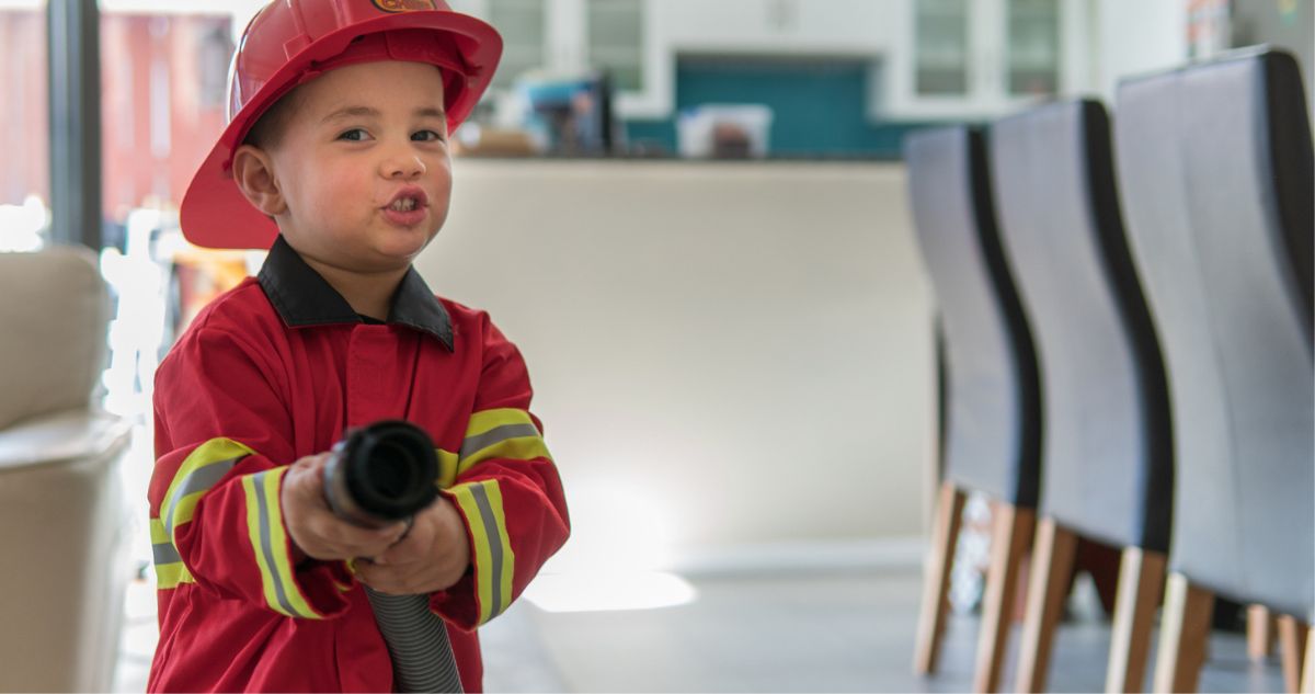 tűzoltók veszélyhelyzet - Gyerekszoba tűzoltók, veszélyhelyzet