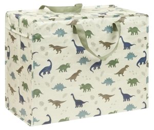 A Little Lovely Company Tárolótáska, dinoszauruszok, XL (Kép forrása: alza.hu)
