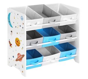 Songmics, rendszerező, 9 doboz, világűr (Kép forrása: alza.hu)