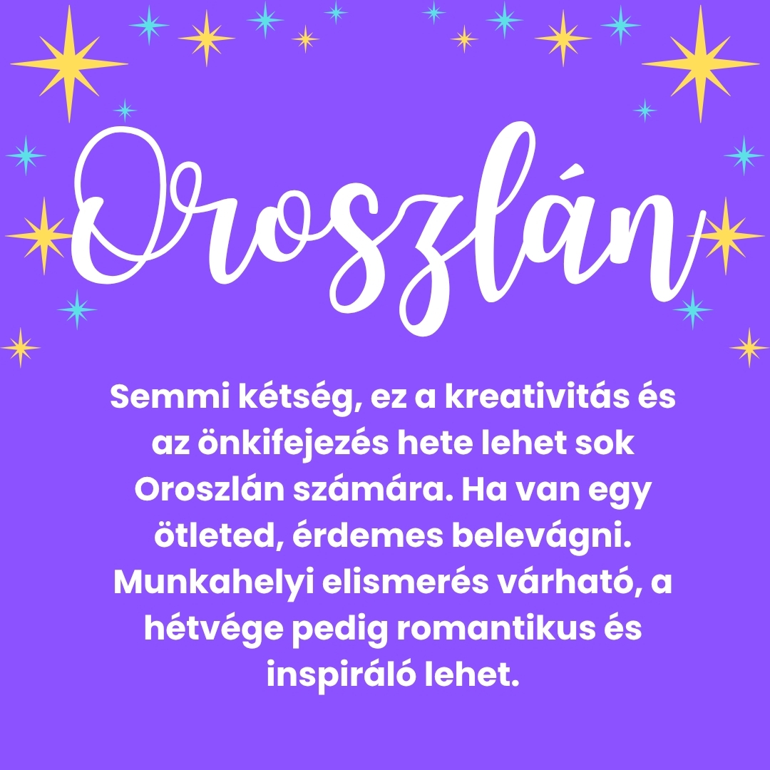 heti horoszkop aprilis 13 19 4 - Gyerekszoba - Gyerekszoba