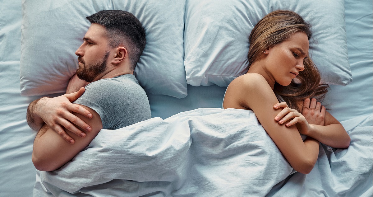 haragban lévő pár