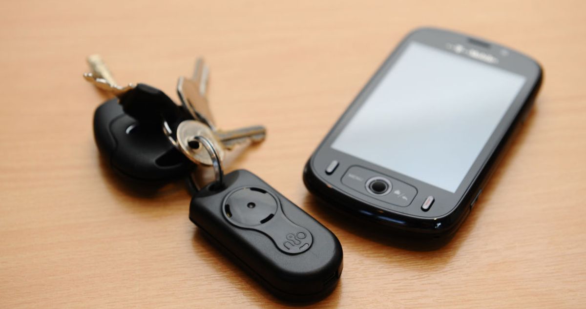 bluetooth tracker, kulcs, telefon