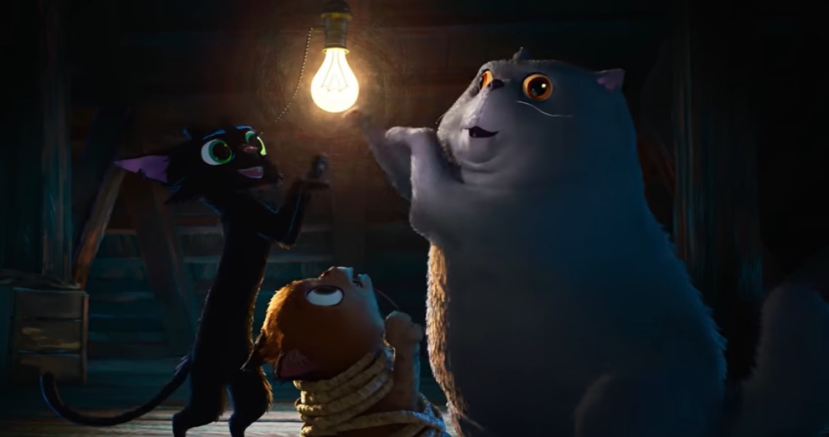 gatto - Gyerekszoba Videórészlet a Gatto előzeteséből, három macska játszik a villanykörtével