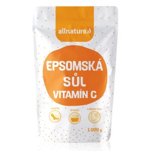 Allnature Epsom salt + Vitamin C