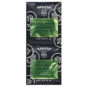 Apivita Express Beauty Intenzíven hidratáló arcmaszk uborkával