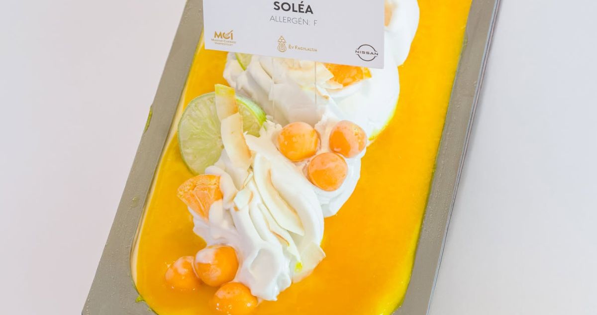 Soléa az Év Fagylaltja (Forrás: Magyar Cukrász Ipartestület)