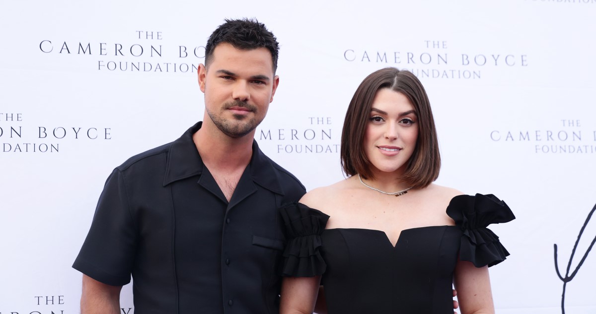 Taylor Lautner és Tay Lautner 2024-ben.