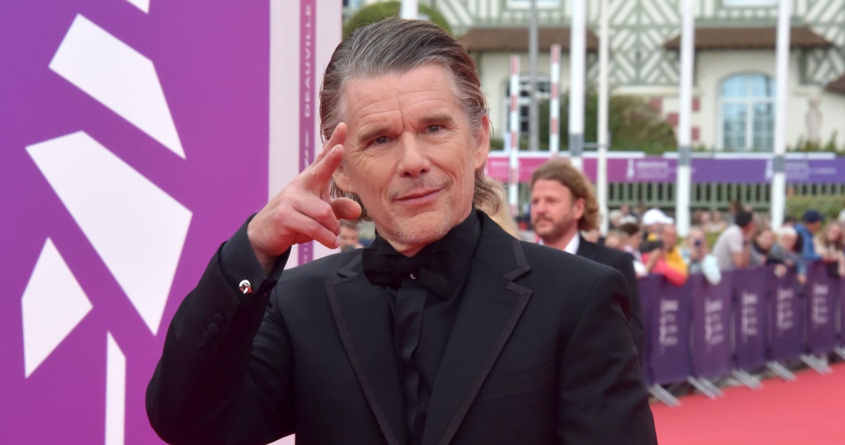 A fényképen Ethan Hawke látható, a Deauville-i Amerikai Filmfesztiválon, szeptember 4-én.