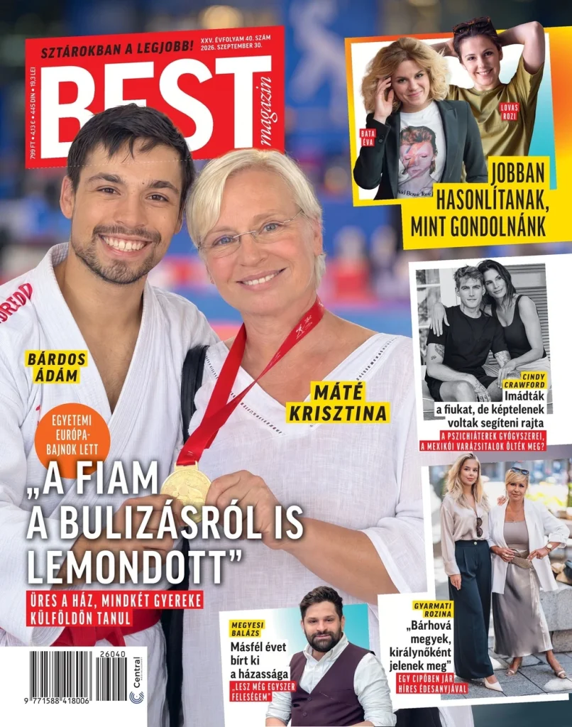 Máté Krisztina és Bárdos András lánya abban az iskolában tanul, ahová a spanyol és a belga trónörökösnők is jártak