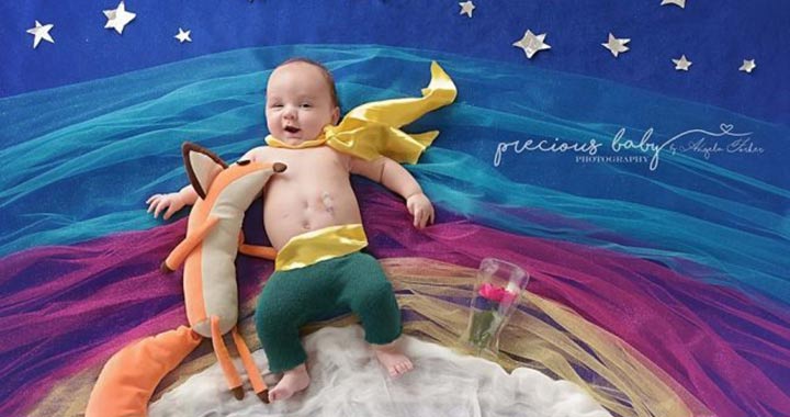 Elképesztően kreatív fotókat készít újszülöttekről egy fotós
